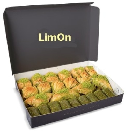 1000 Gr Karışık Fıstıklı Baklava pasta