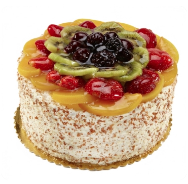 6-9 Kişilik Karışık Meyveli Premium Sunum Tatlı pasta