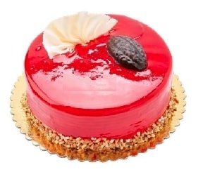 Özel Günler İçin 6–9 Kişilik Sade Klasik Frambuazlı Yaş Pasta pasta