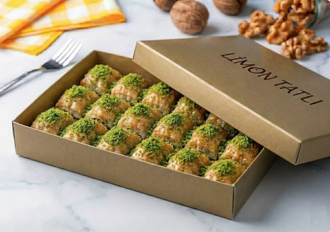 Paylaşım İçin İdeal 1000 Gr Baklava pasta